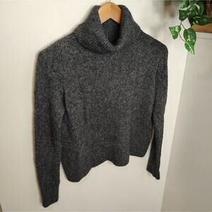 Banana Republic Petite Small Gray Wool Blend Sweater